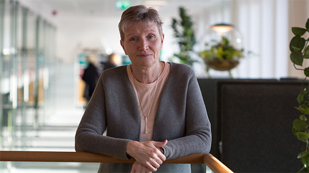 Birgitta Gradin arbetar som uthyrningssamordnare på Svenska Bostäder