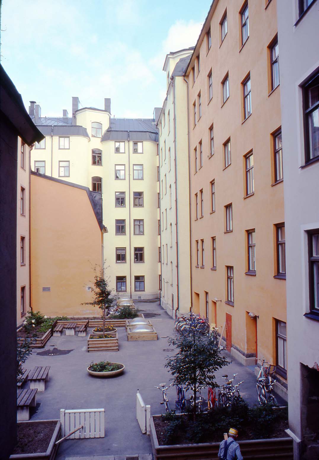 Södermalm, Kvarteret Pyramiden, närmiljö, september