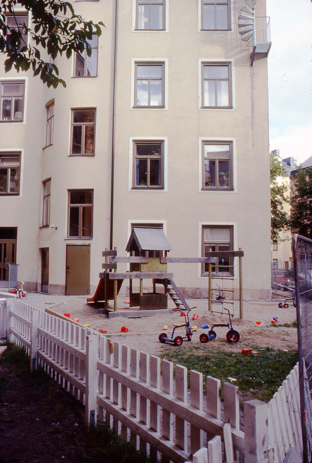 Södermalm, Kvarteret Pyramiden, närmiljö, september