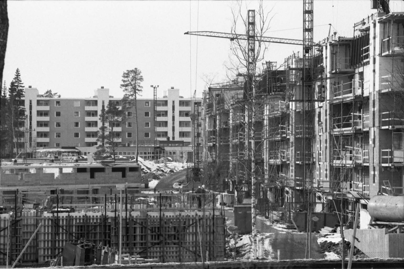 Kista, Byggbild, 1976