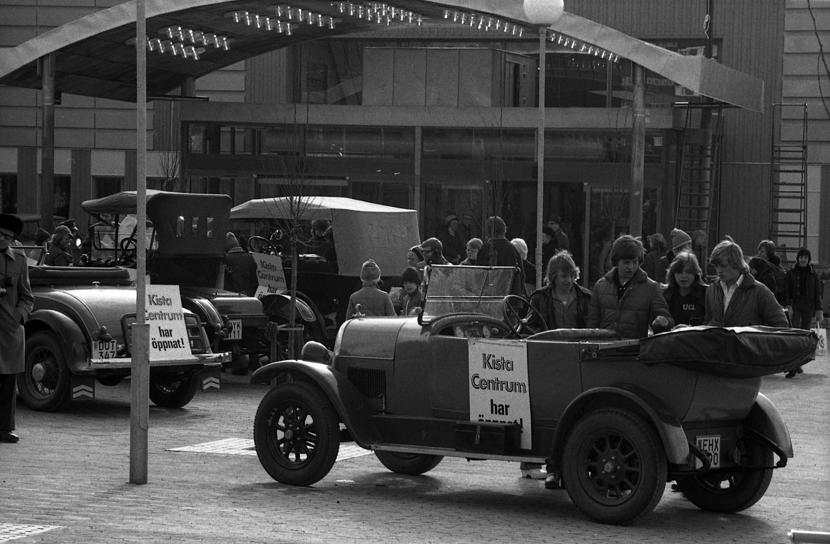 Kista centrum invigning, 1977