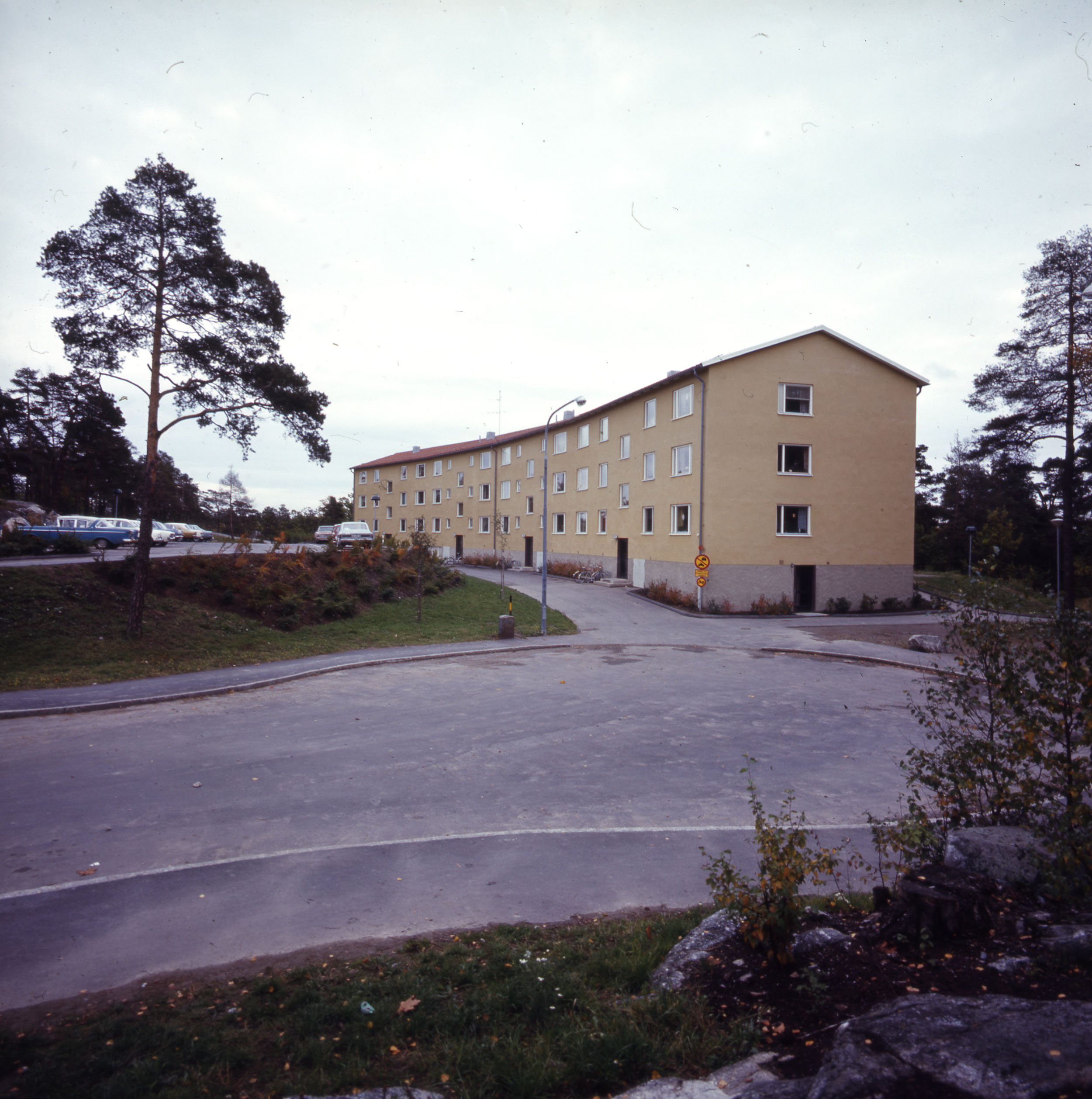 Exteriör, södra Bagarmossen, 1971