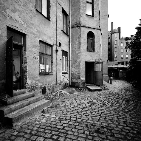 1973, Stockholms innerstad, Jan Gustavsson, Volym 3, Sanering, Hornsgatan 43, kvarteret Mullvaden