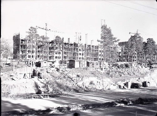 1959 Hagsätra, Rolf Hintze, Volym 86/87, Byggbild