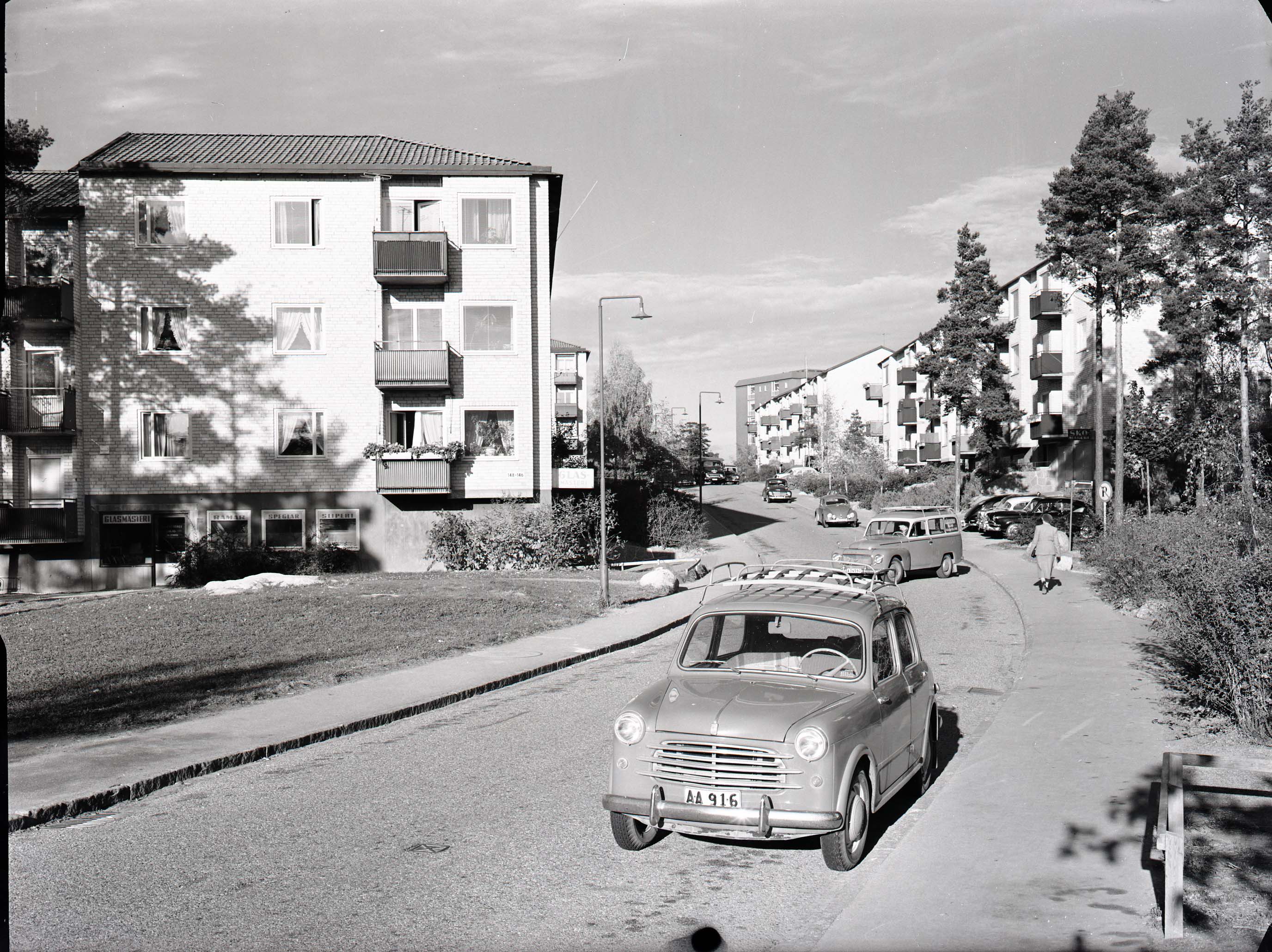 Blackeberg, Holbergsgatan, 1958