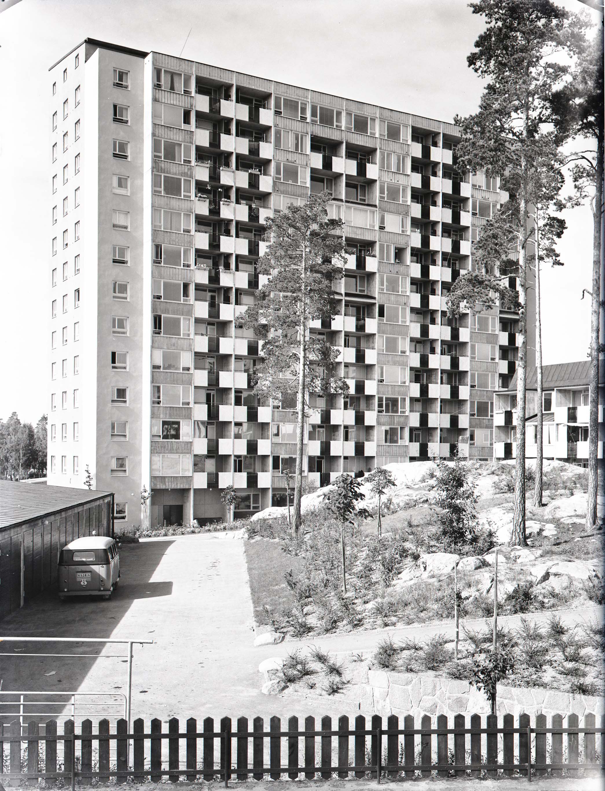 Hässelby Gård, Fondbersån, 1958