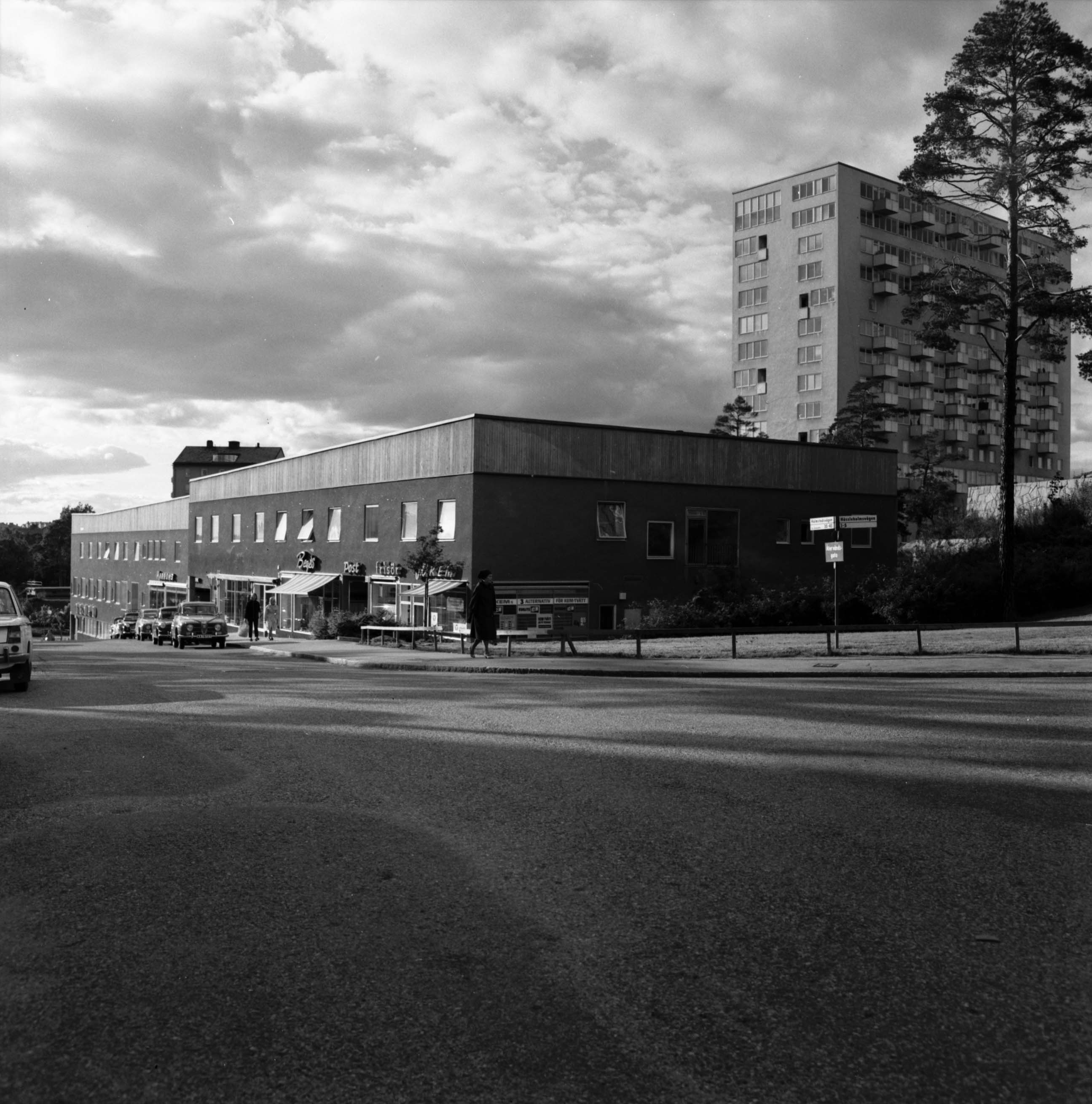 Björkhaga, Butikscentra, 1965