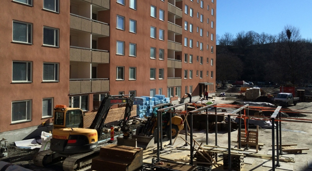 Ombyggnad av en gård