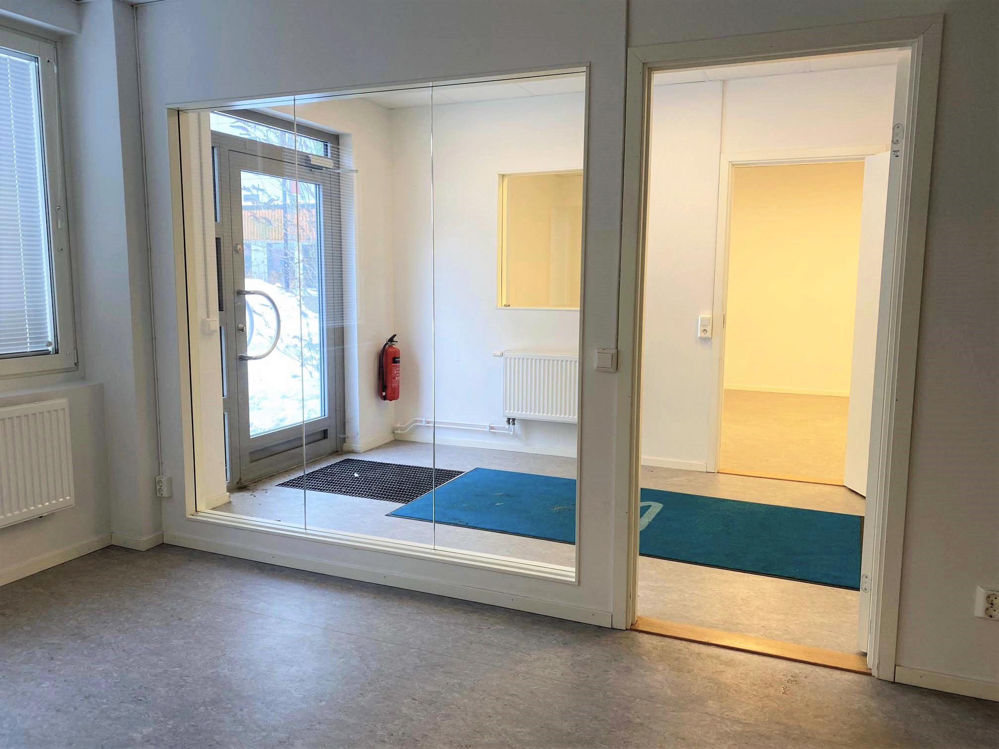 Bild entréhall från sidan
