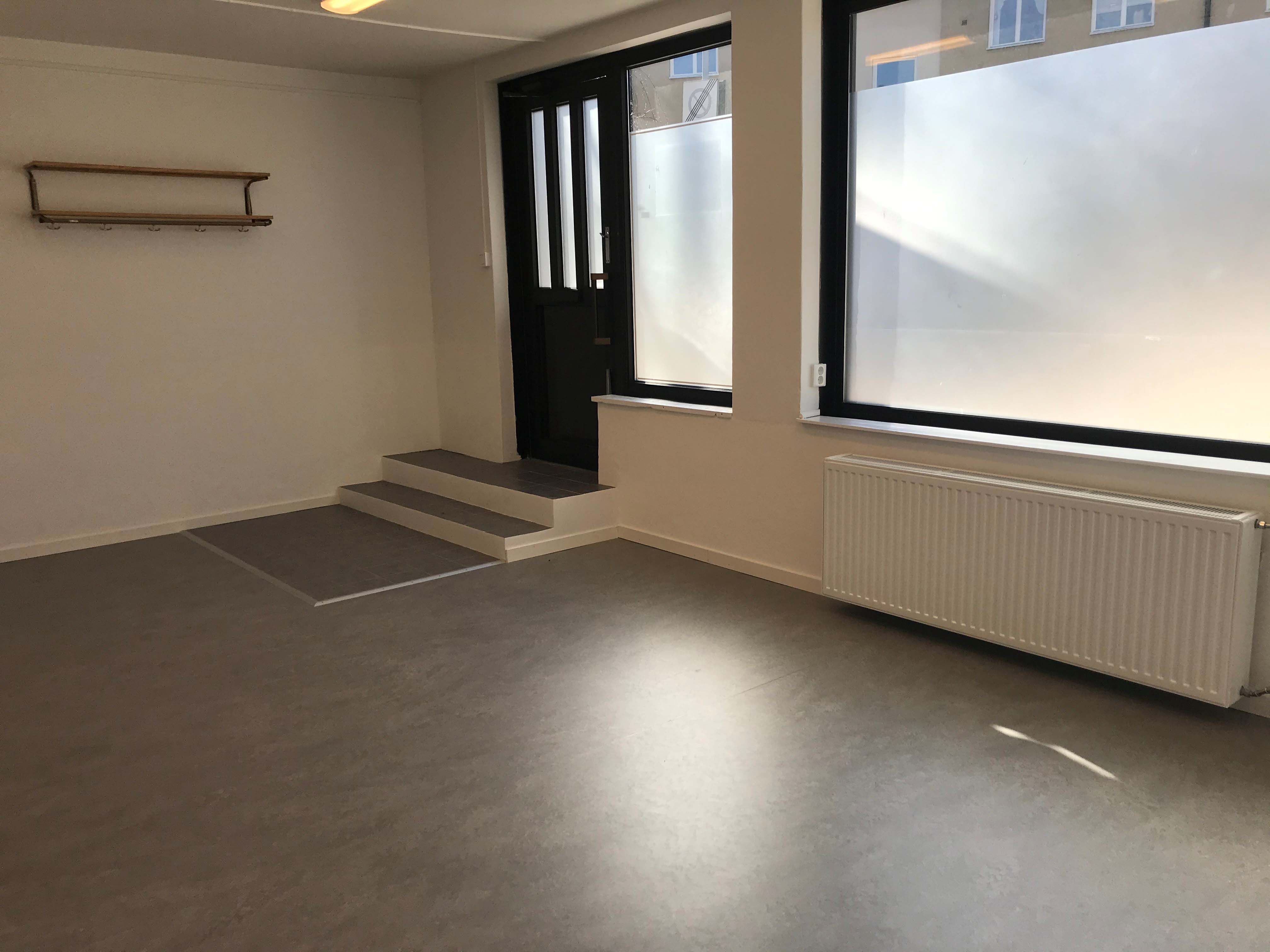 Entré och hall, öppen planlösning