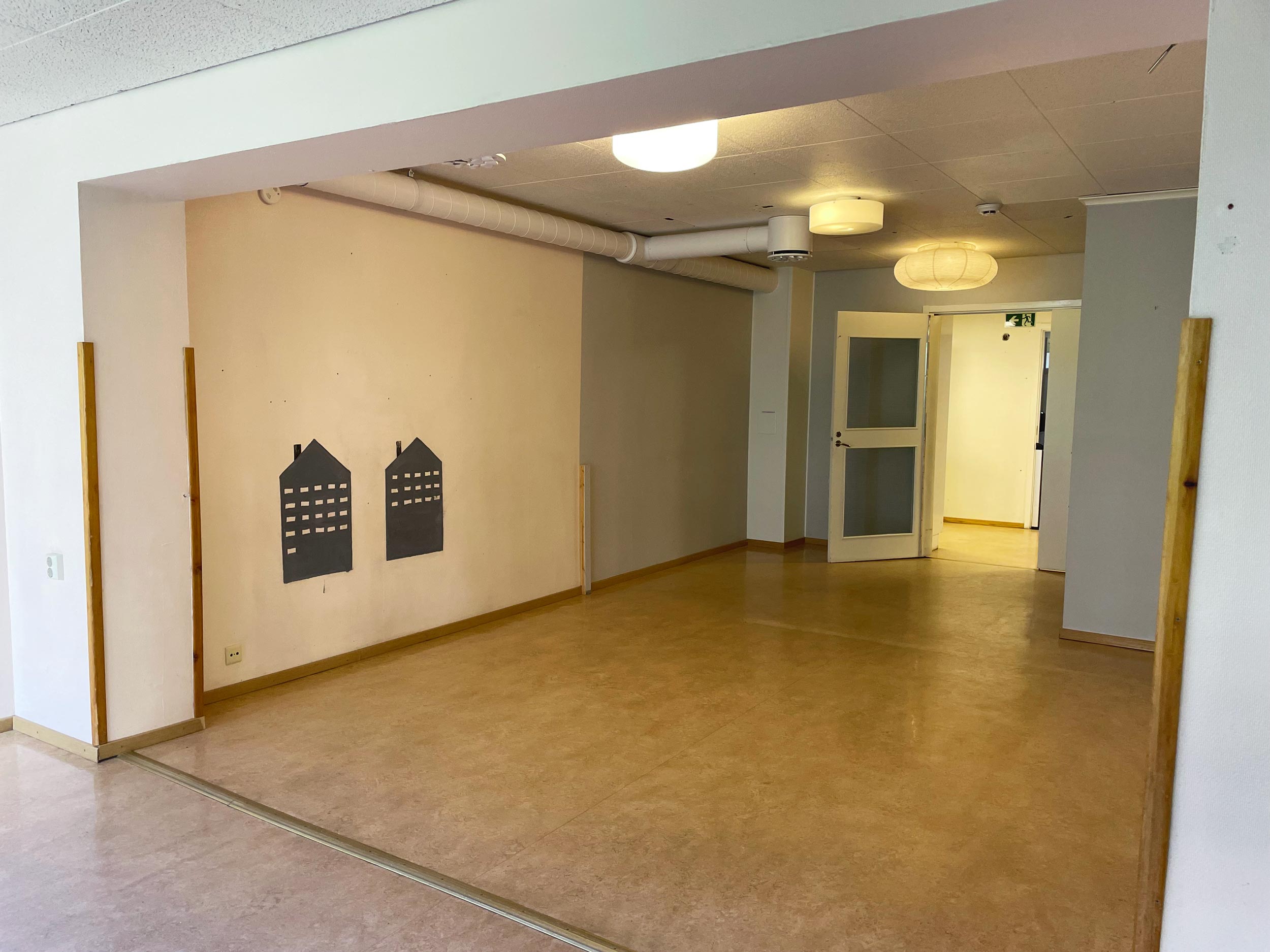 Bild inåt på samma öppna yta