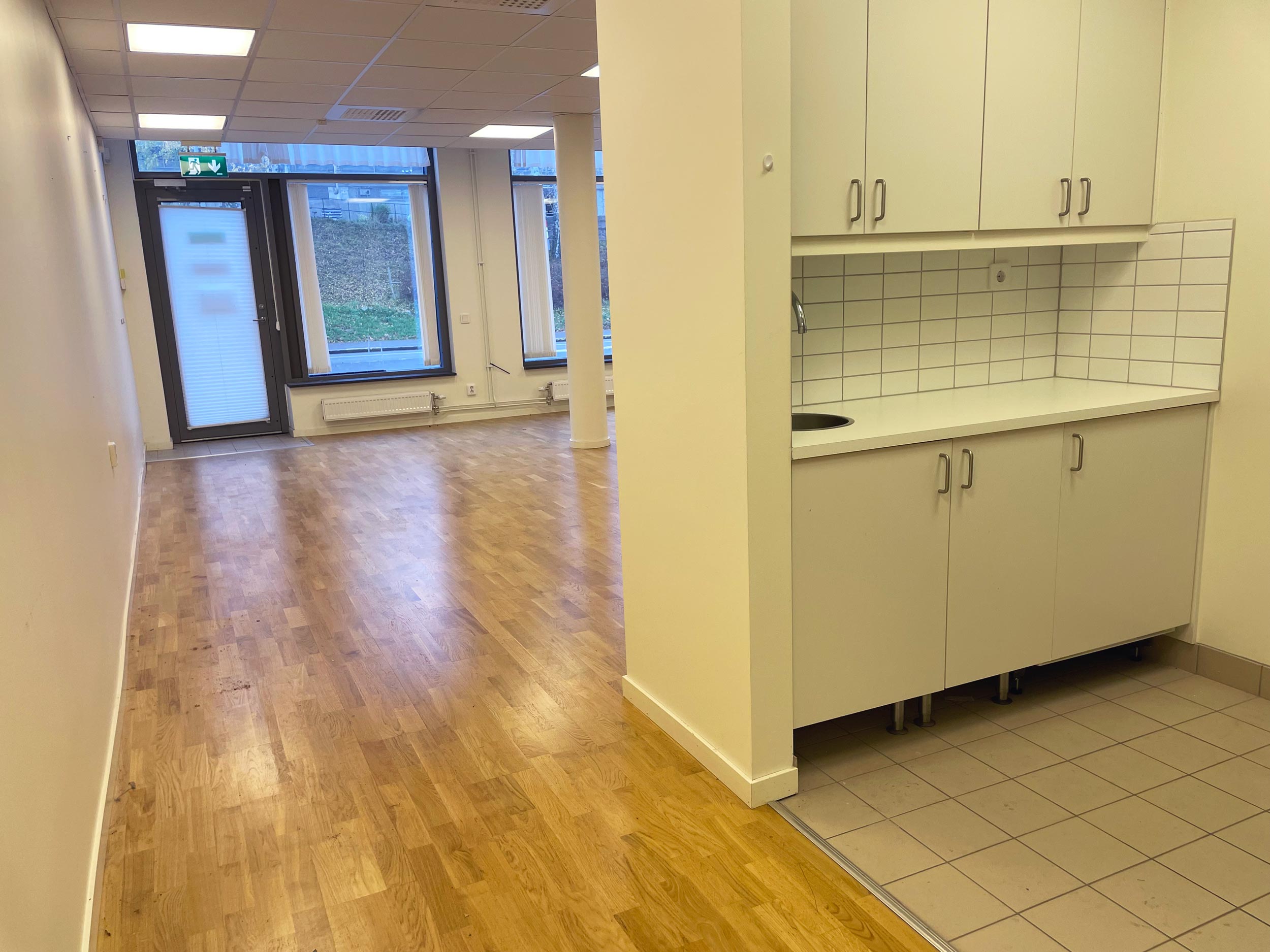 Pentry och öppen yta