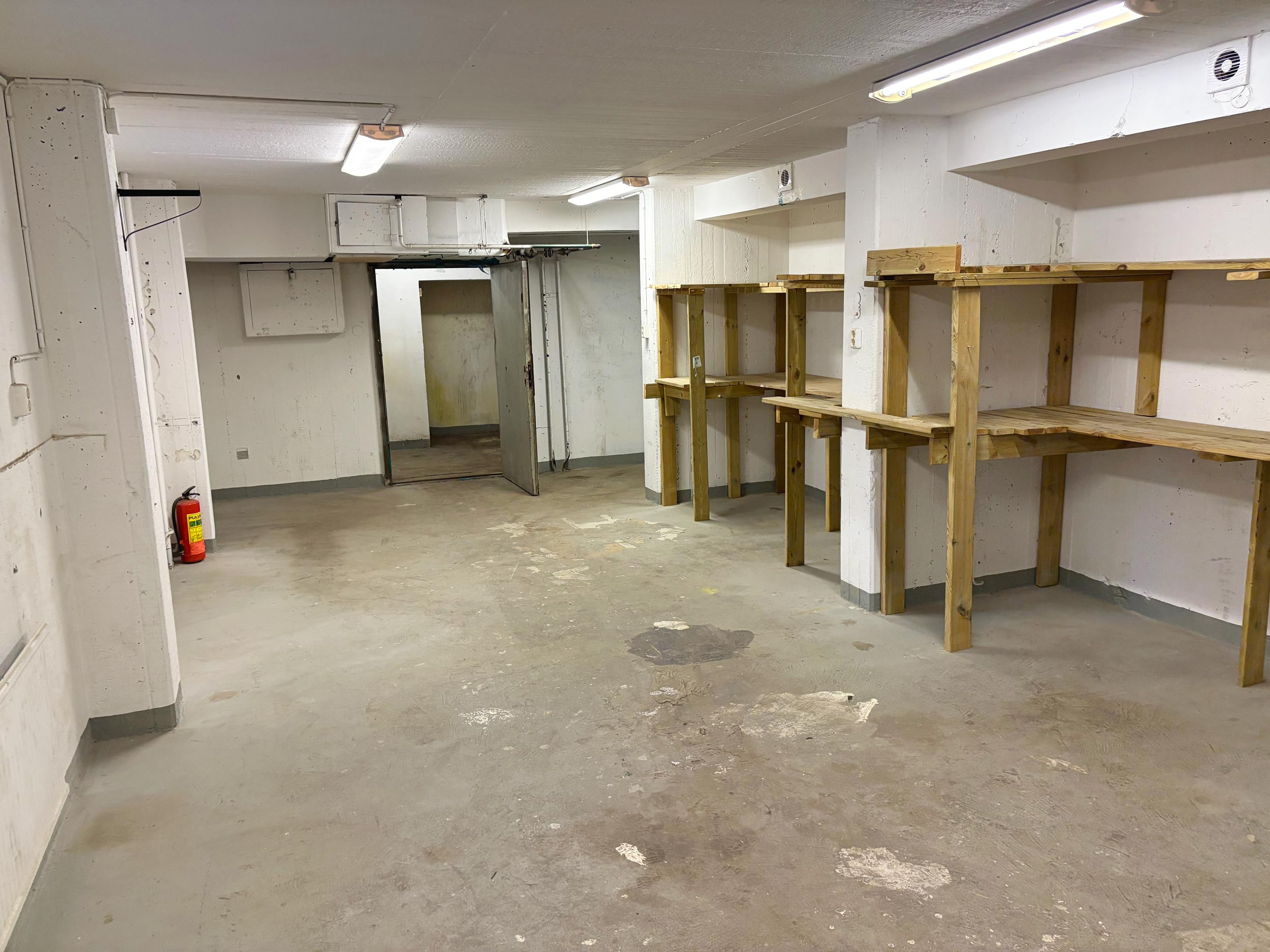 Bild på interiör lager