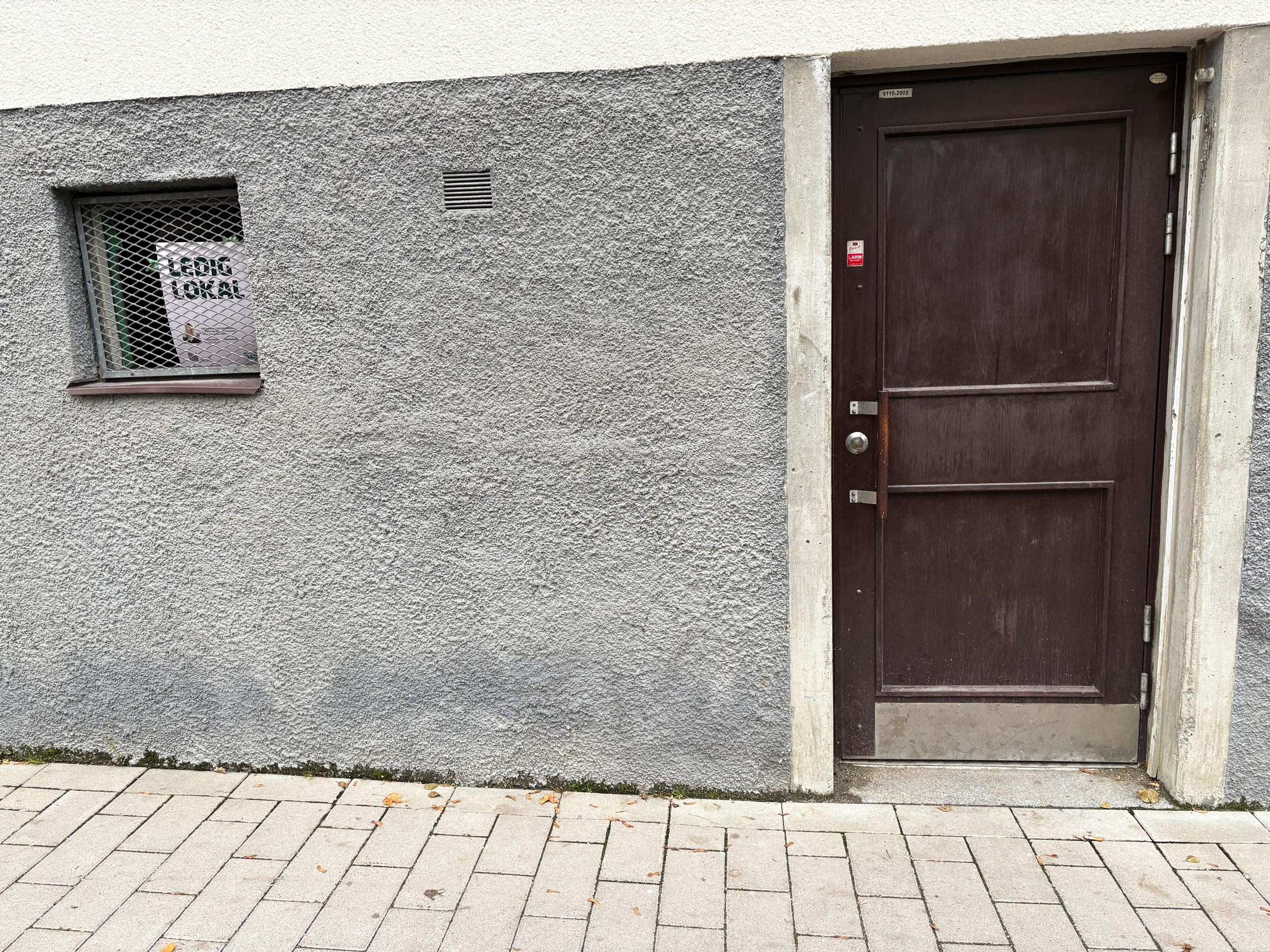 Bild på interiör lager