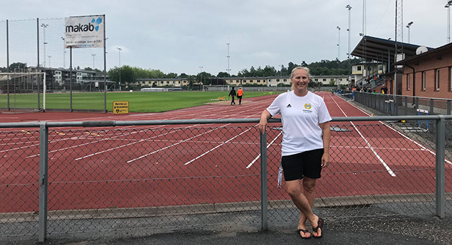 Susanne Lindefalk från Hammarby friidrott