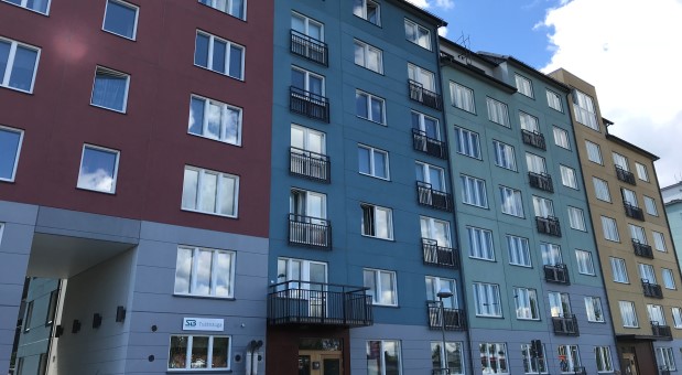Kvarteret Hundlokan på Hundlokegränd i Hässelby
