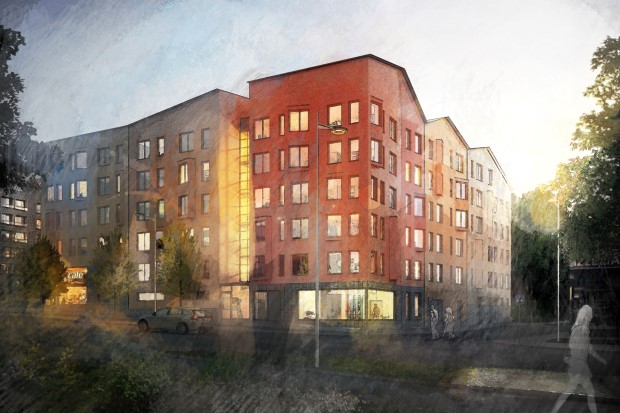 Skisser på Islandstorget