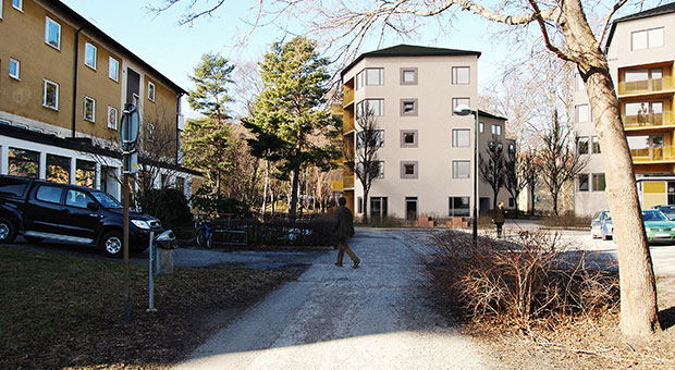 Kvarteret Ståthållaren inritat i befintlig miljö